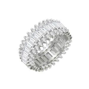 NWT The Three Row Eternity Band by The M Jewelers